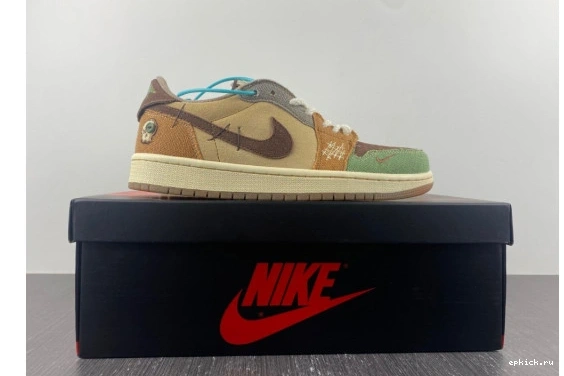 EP Retro Zion Williamson DZ7292-200 OG Low Jordan 1 Voodoo DZ7292-200 0211